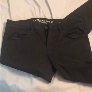 American Eagle size 14 black Jegging